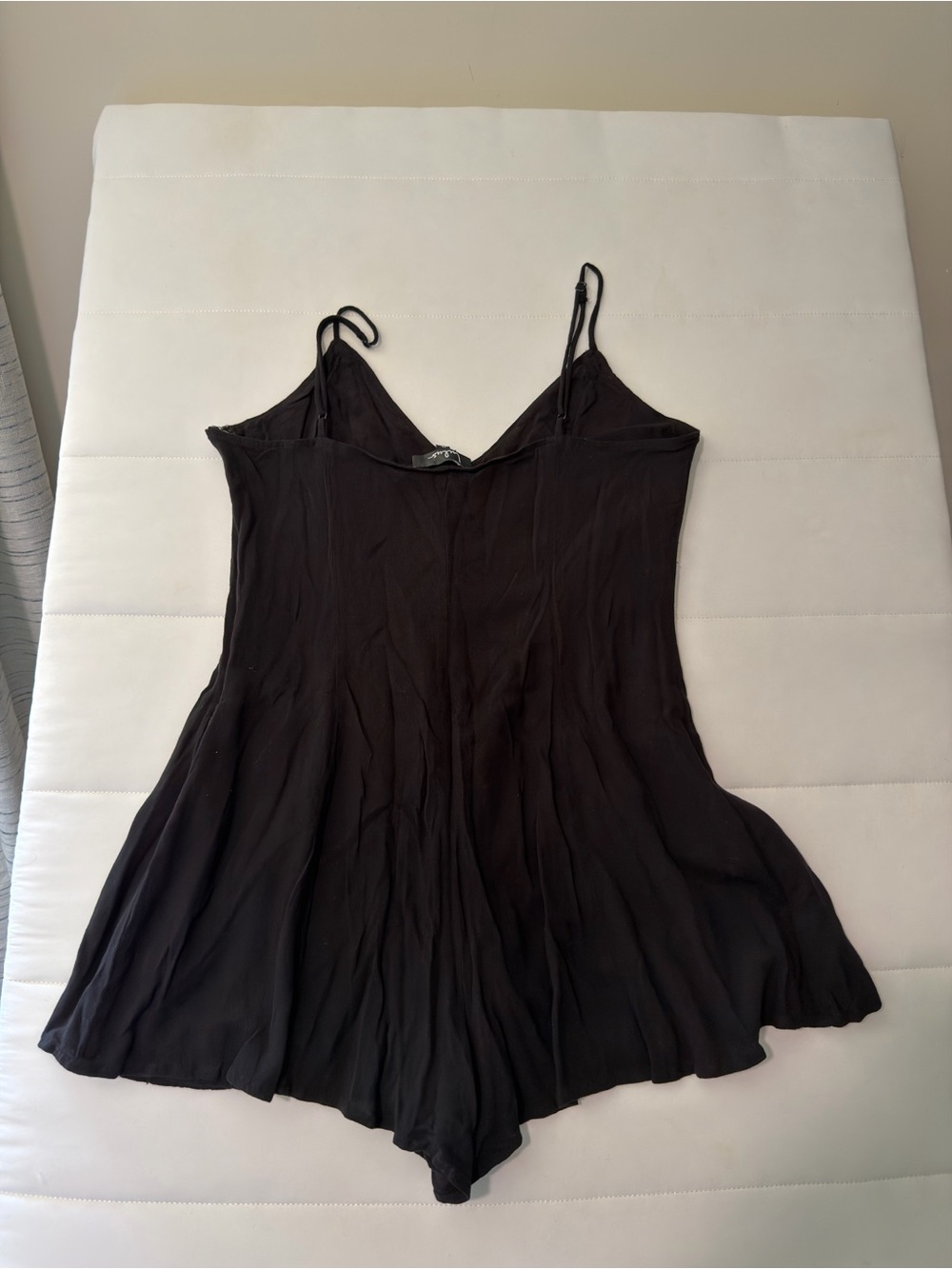 Lulus Black Sleeveless Button-Front Romper XL - Picture 8 of 8